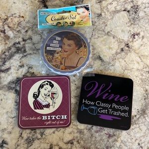 Set of 8 coasters